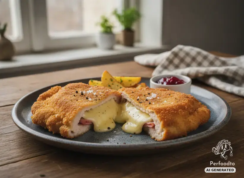 Traditionelles Cordon Bleu vom Schwein