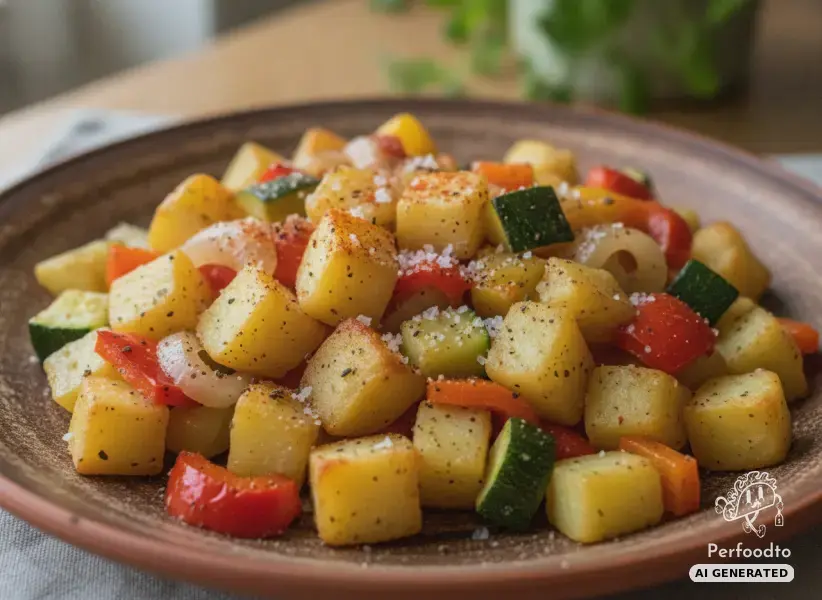 Kartoffelpfanne mit Gemüse