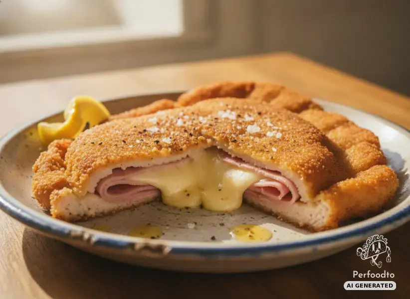 Traditional Pork Cordon Bleu